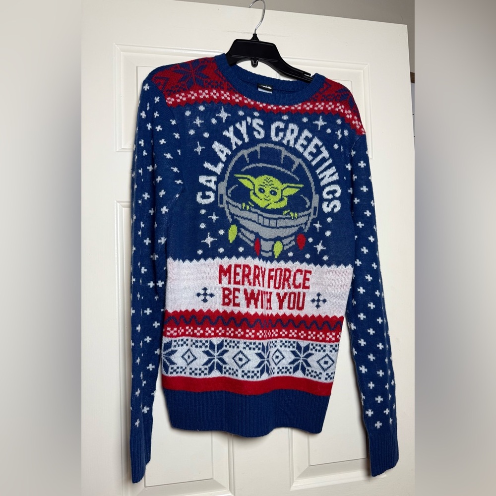 Star Wars Yoda Christmas‎ Sweater